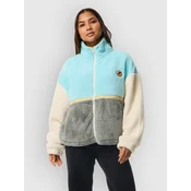 Rip Curl Surf Revival Heritage Zt Polar Fleece Jacket light blue