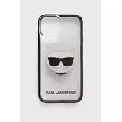 Maska za mobitel Karl Lagerfeld boja: prozirna