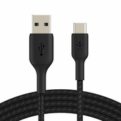 Belkin BOOST CHARGE USB-C USB-A kabel črn
