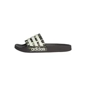 ADIDAS PERFORMANCE Nizki natikači Adilette temno rjava / oliva / črna / bela