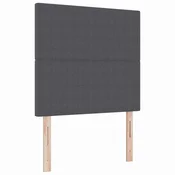 Vidaxl Vzglavje Temno siva 100 cm Žametna tkanina