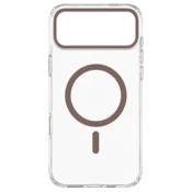 Transparent Color Ring MagSafe maska za iPhone 17 Pro – Zlatna