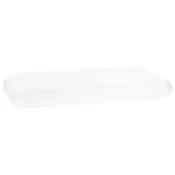 Vidaxl Vzglavnik za spanje Bela 70 x 36 x 13,5 cm Spominska pena