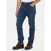 Wrangler Jeans hlače Greensboro 112371010 Modra Straight Fit