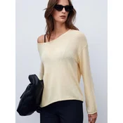 Dilvin Pulover Pullover kremna