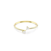 Swarovski Zapestnica zlata/transparentna