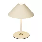 Halo Design 800773 - prigušiva i punjiva LED stona lampa HYGGE LED/3W/4000 mAh IP54, krem.