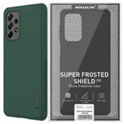 1 to 3 Ovitek Nillkin Super Frosted Shield Pro Za Samsung Galaxy A73 Zelen