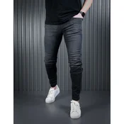 Denistar Muške farmerke 100/2803, Slim fit, Crne