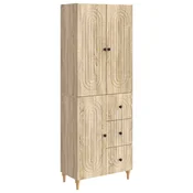 vidaXL Set omar 2 pcs 66 x 34,5 x 90 cm Inženirski les
