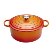 Le Creuset lonec 2,4 L, okrogel, oranžen