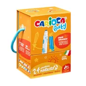 Baby 24-delni komplet pralnih flomastrov - Carioca