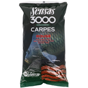 Krma 3000 Carpes Rouge (krap - rdeča) 1 kg