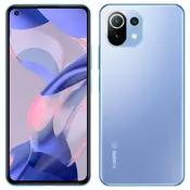 XIAOMI obnovljen pametni telefon 11 Lite 5G NE 8GB/128GB, Bubblegum Blue