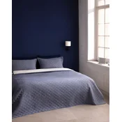 Madame Coco Set Prekrivac i jastucnice Relinda, 230x250cm, Teget