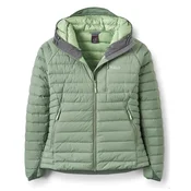 Rab Microlight Windstopper Hoody dámska bunda, dark fig green (M)