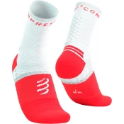 Nogavice COMPRESSPORT Pro Marathon V2.0, rdeče/bele (EU (42-44))