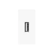 ELEKTRO SMART ELEKTRO SMART modul 1/2 za USB A konektor – samo za prijenos podataka, bijeli ES-86-1/2USBD-WT