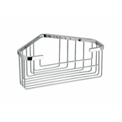 Kotna polica SMART, 200 x 80 x 152 mm, kromasta - Kromasta - 120 - Nerjaveče jeklo - Vijaki - Žica - Gedy - SMART - 200x80x151 mm - Posoda za milo