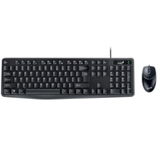 GENIUS Tastatura i miš KM-170 US crni