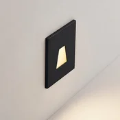 Molto Luce LED svetilka za vgradnjo Wall 68R IP44 SQ, črna, CCT - Sodobni - Aluminij