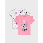 Sinsay - Pamuk majice sa printom 2 pack Minnie and Figaro - roze