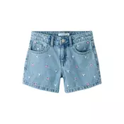 NAME IT Kavbojke NKFBELLA moder denim/roza/bela