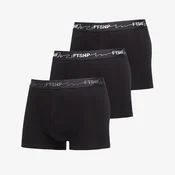 Bokserji FTSHP Mens Boxers 3-Pack Black S
