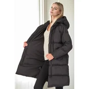 Z8687 DEWBERRY WOMENS COAT-BLACK