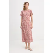 Svilena obleka Weekend Max Mara CRESPO