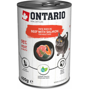 Konzerva Ontario beef z lososom, pašteta 400g
