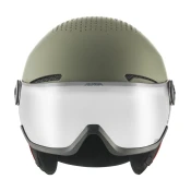 Alpina ZUPO VISOR Q-LITE, otroška smučarska čelada, zelena 0-9229