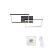Leuchten Direkt 14141-18 - LED prigušiva svetiljka IVEN 2xLED/14W/230V + daljinski upravljac