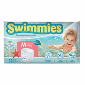 Swimmies plavalne plenice za enkratno uporabo M 9-15 kg 11/1 11 kos