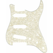 Fender 11-Hole Modern-Style Stratocaster SSS Pickguard Aged White Pearl
