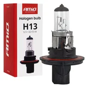Halogenska žarnica AMiO H13, 12V, 60/55W, PJ26.4t