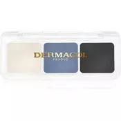 Dermacol Compact Trio paleta sjenila za oci nijansa 2 Starry Night 4.2 g