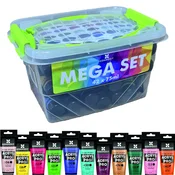 Set akrilnih barv ACRYL PRO Kompozit v škatli - 42 x 75 ml