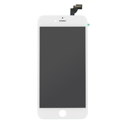 Steklo in LCD zaslon za Apple iPhone 6 Plus, belo