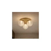Brilagi - Plafonsko svetlo STELLA 3xE27/60W/230V, precnik 35 cm, bež/zlatna