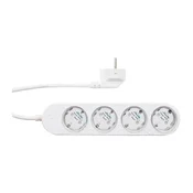 Pametna napajalna letev Shelly Power Strip 4 Gen4, bela