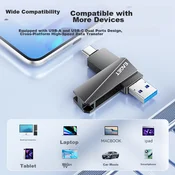 Eaget USB Flash memorija, 256GB, USB 3.2, USB 3.1
