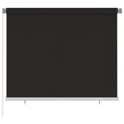 Vanjska roleta za zamracivanje 180 x 140 cm smeda HDPE