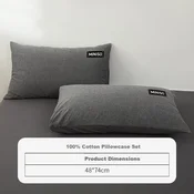 MINISO Jastucnice, 48x74cm, 2 komada, Sive