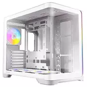 Antec C5 Curve gaming ohišje, Mid-Tower, ARGB, belo (0-761345-10226-1)
