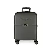 Jada Toys ABS Potovalni kovček PEPE JEANS ACCENT Antracita, 55x40x20cm, 37L, 7698631 (manjši iztek)