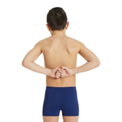 Boys swimsuit arena solid short junior navy/white 152cm