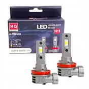 shumee H11 H8 H9 H16 LED ŽARNICE SUPER BELE 6000K 12V CANBUS PLUG AND PLAY MOČNE