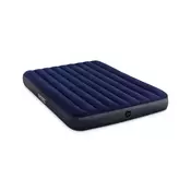 Krevet na napuhavanje Queen Dura-Beam Classic Downy - Plava - Fiber-Tech™ - 25 cm - 152 cm - 203 cm - 272 kg