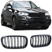 Mstyling Športna maska BMW X5 F15 črna sijaj M izgled